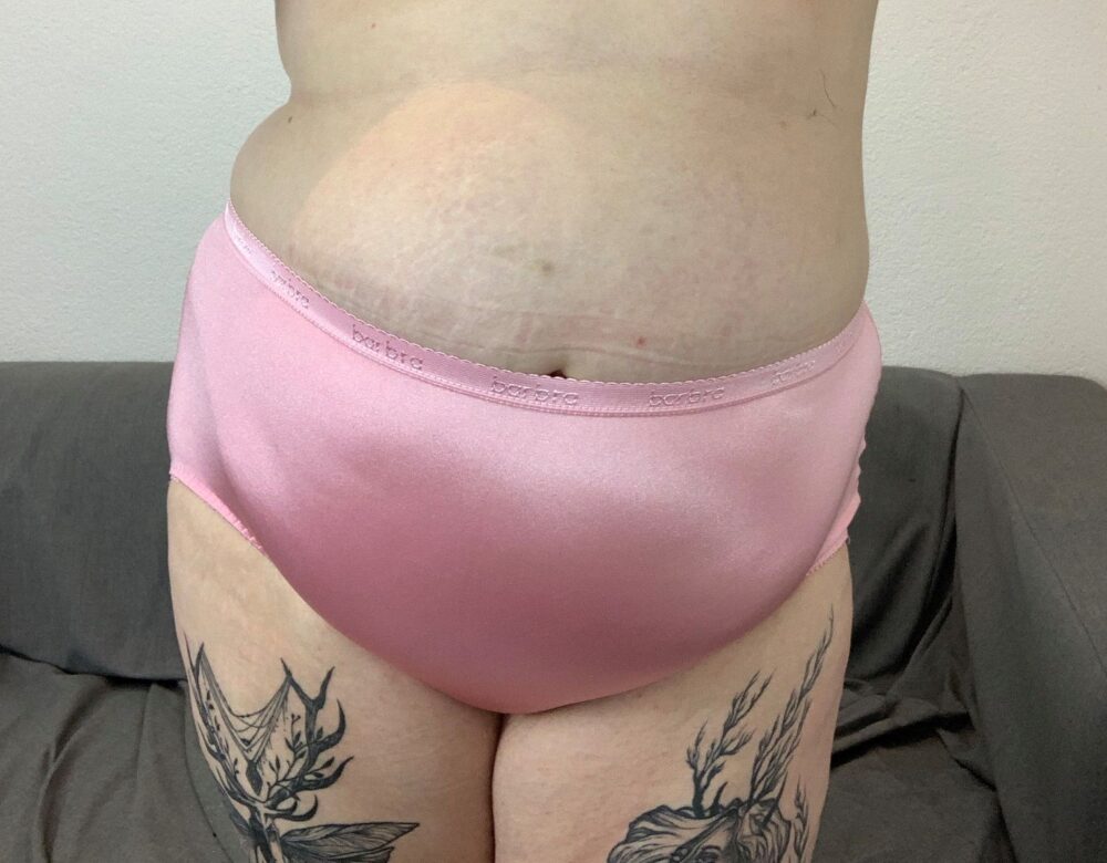 Satin Granny Panties