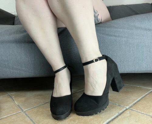 Süße Blockabsatz Pumps