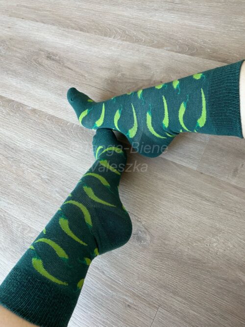 spicy Peperoni Socken 🌶️🐝