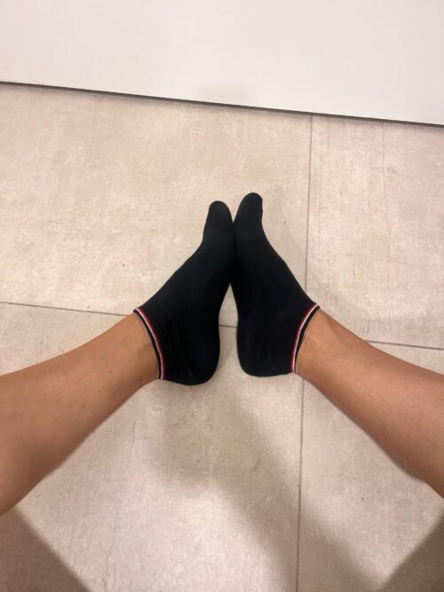 Frisch aus dem Gym meine sexy Sneaker Socken
