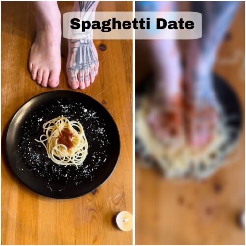 Spaghetti Date 🦶🏻🍝 – Videos