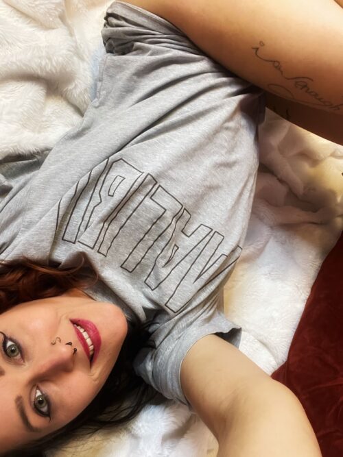 Shall I lie in bed with you?