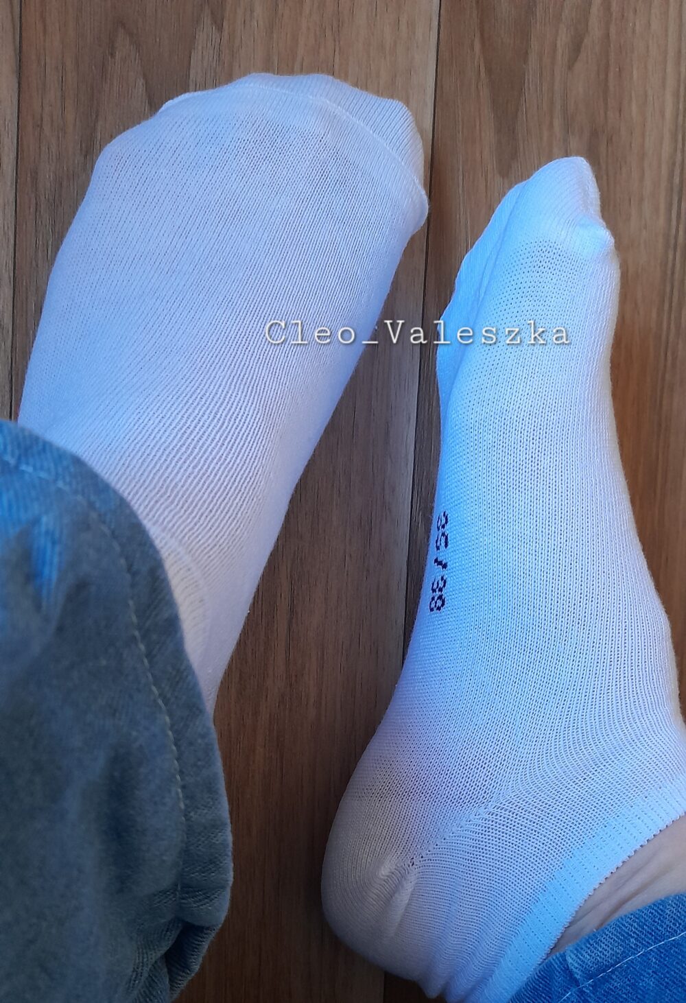 Sneakersocken in weiß