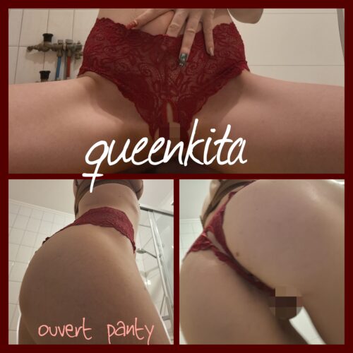 Verbotene Spitze *ouvert – Slips