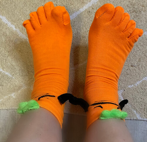 verliebte Möhren Socken