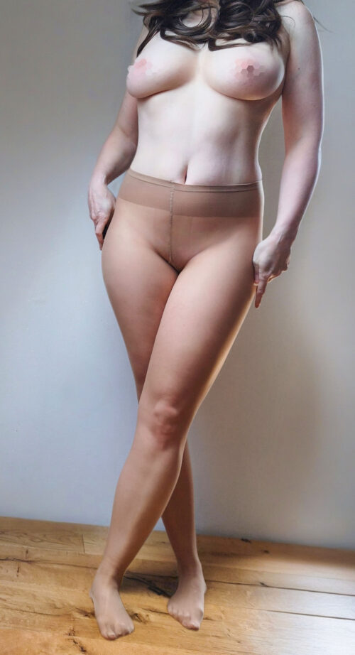 hautfarbene sexy Strumphose v. Calzedonia aus Nylon - mit saugstarkem Zwickel