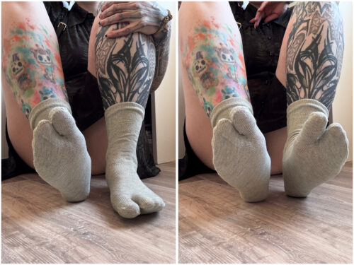 Flip-Flop Socken..?!?
