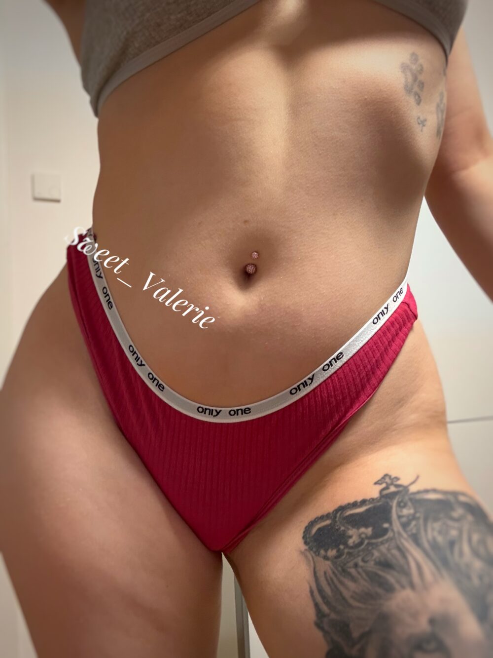 🔥🔥Sexy extra feuchter Slip in rot 🥵💦