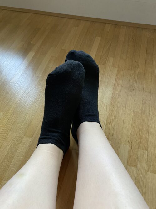 ❤️Meine duftenden schwarzen Socken für dich ❤️🦨 – Strümpfe
