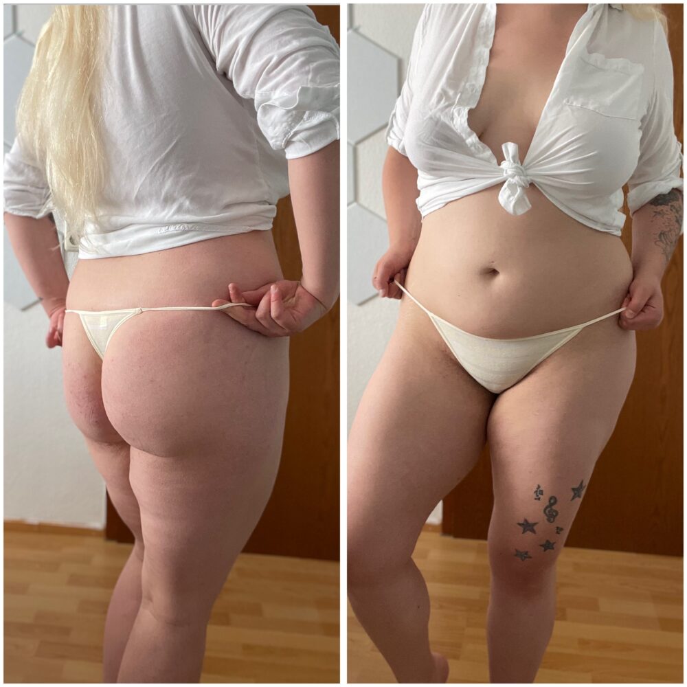 Slip und String Auswahl – Getragene Slips