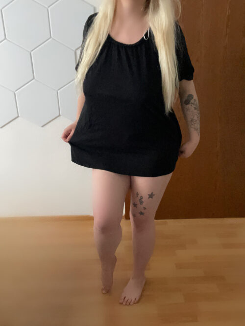 Schwarzes Shirt – Oberteile