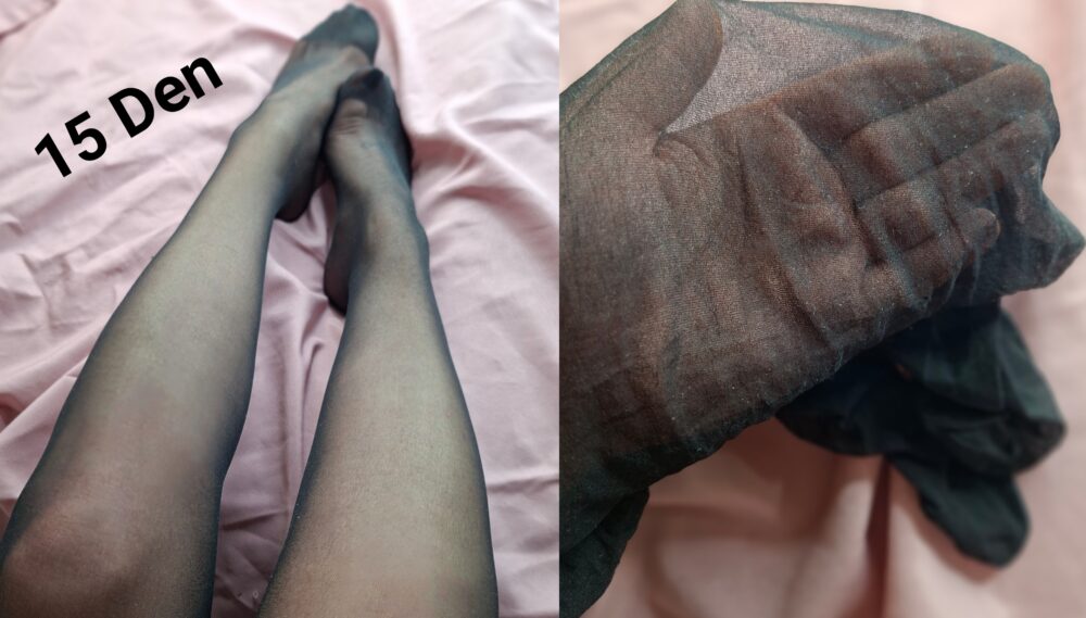 Zarte 15 Den Nylon Strumpfhosen warten auf dich 🥰