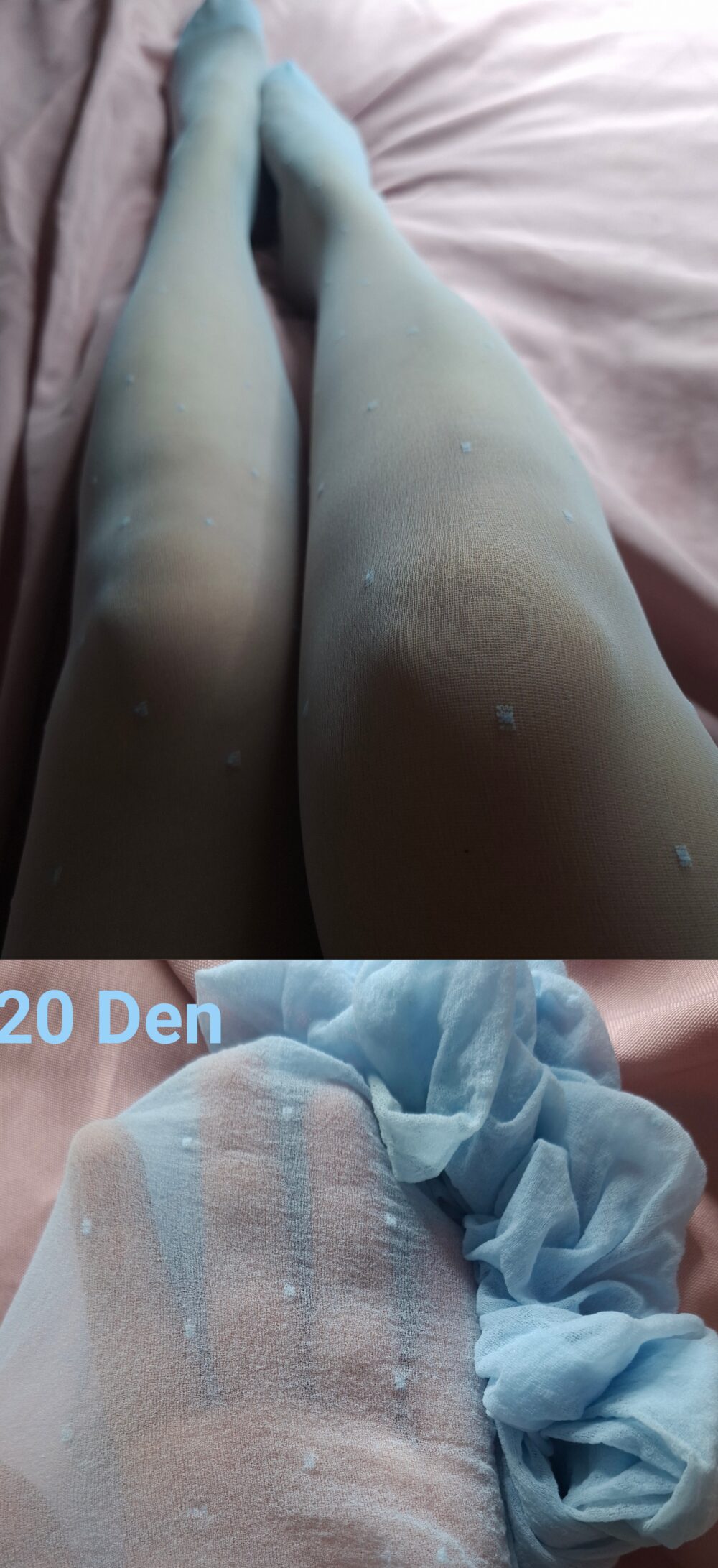 Heiße Blaue Strumpfhosen von Lischen 🫦wartet auf dich😍 – Getragene Strumpfhosen