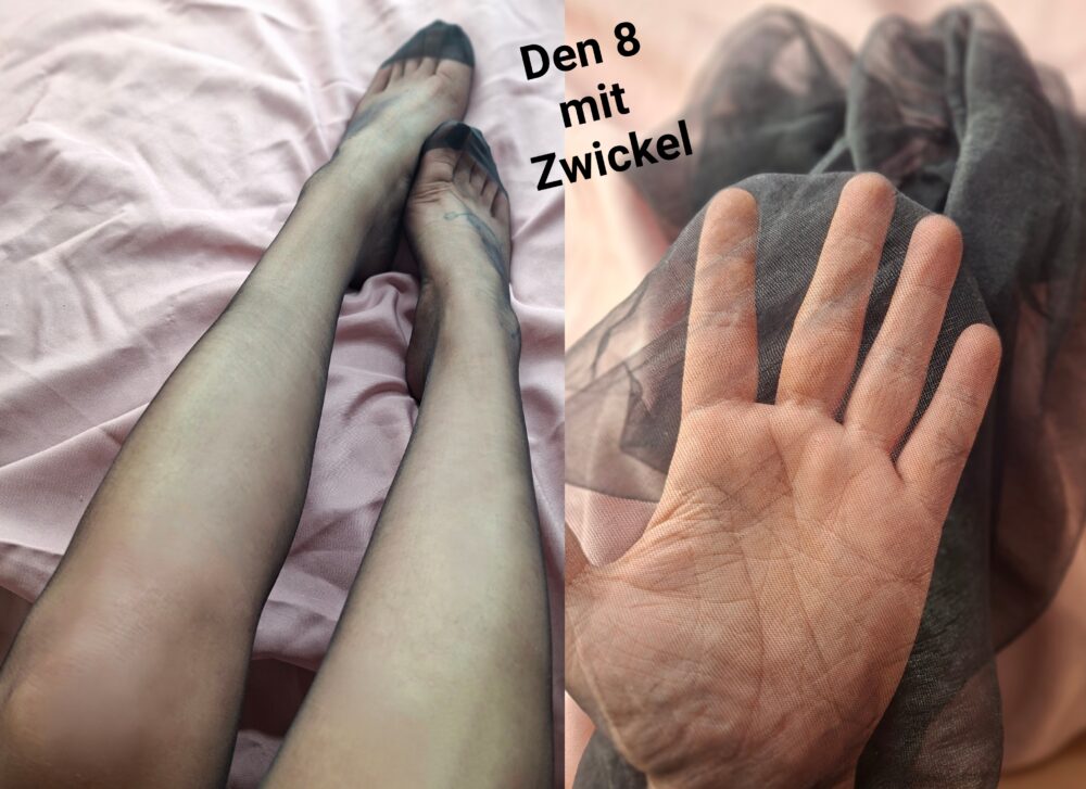 Hauchzarte 8 Den Nylon Strumpfhosen warten auf dich 🥰