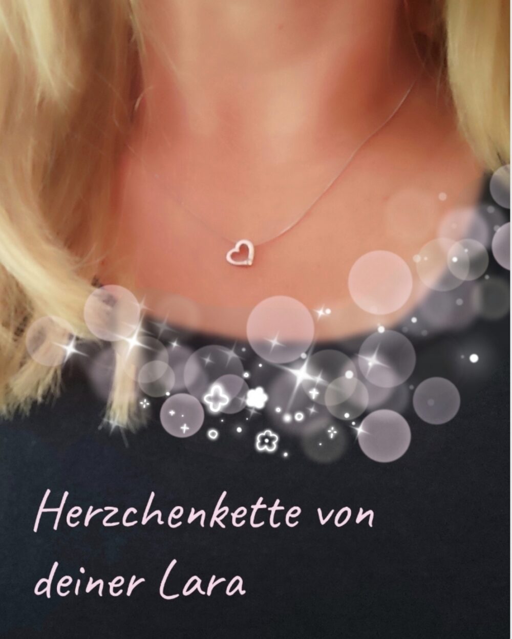 Meine Halskette - mein intimstes Schmuckstück für dich - Girlfriend Herz