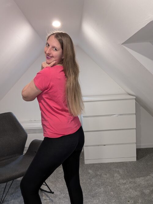 Cameltoe in schwarz
