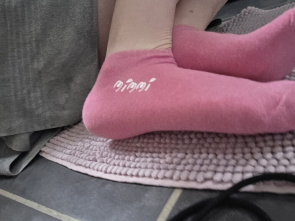 💘Mimmi Unikat sockis in pink