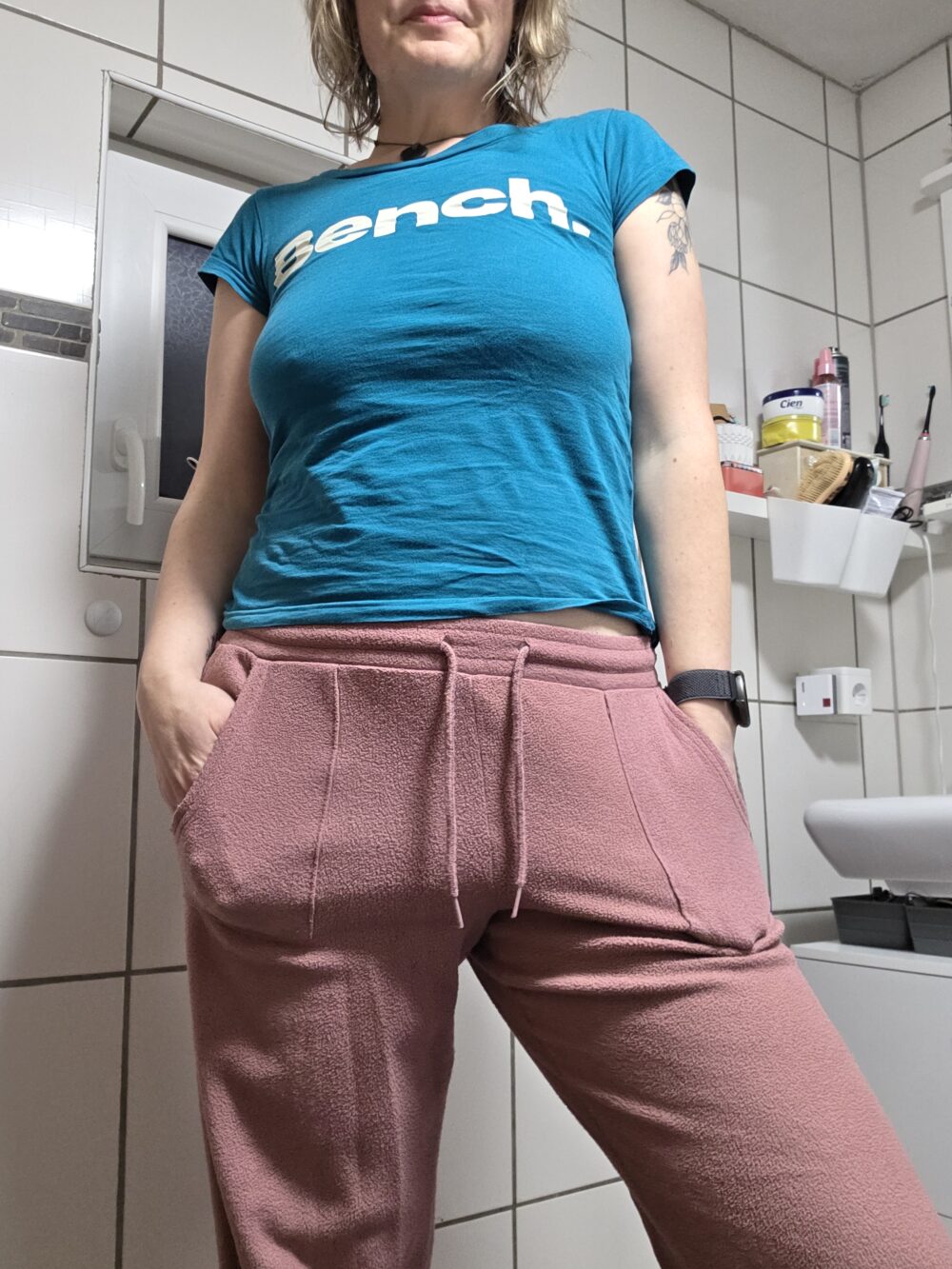 Meine flauschi Hose 🩷 Kuschelhose🩷