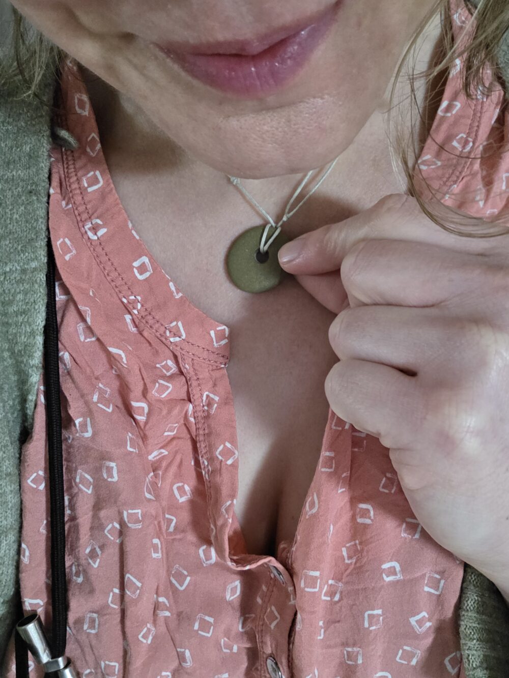 Meinen LochStein mit Band ❤️ Etwas Persönliches was Du wirklich im Alltag tragen kannst ❤️