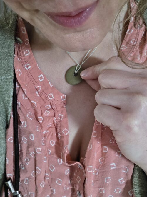 Meinen LochStein mit Band ❤️ Etwas Persönliches was Du wirklich im Alltag tragen kannst ❤️
