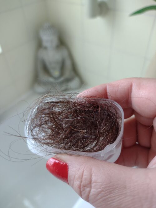 Fresh-From-My-Shower – kastanienbraune Haare, frisch gewaschen
