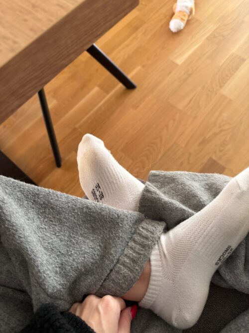 Soll ich für dich meine Socken tragen? 🔥