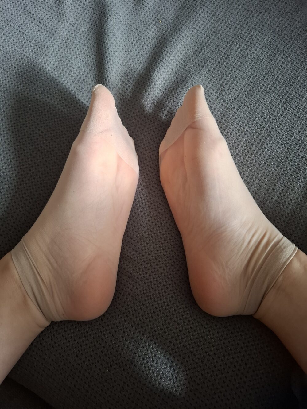 🫦 Nylon socks skin-colored ✨