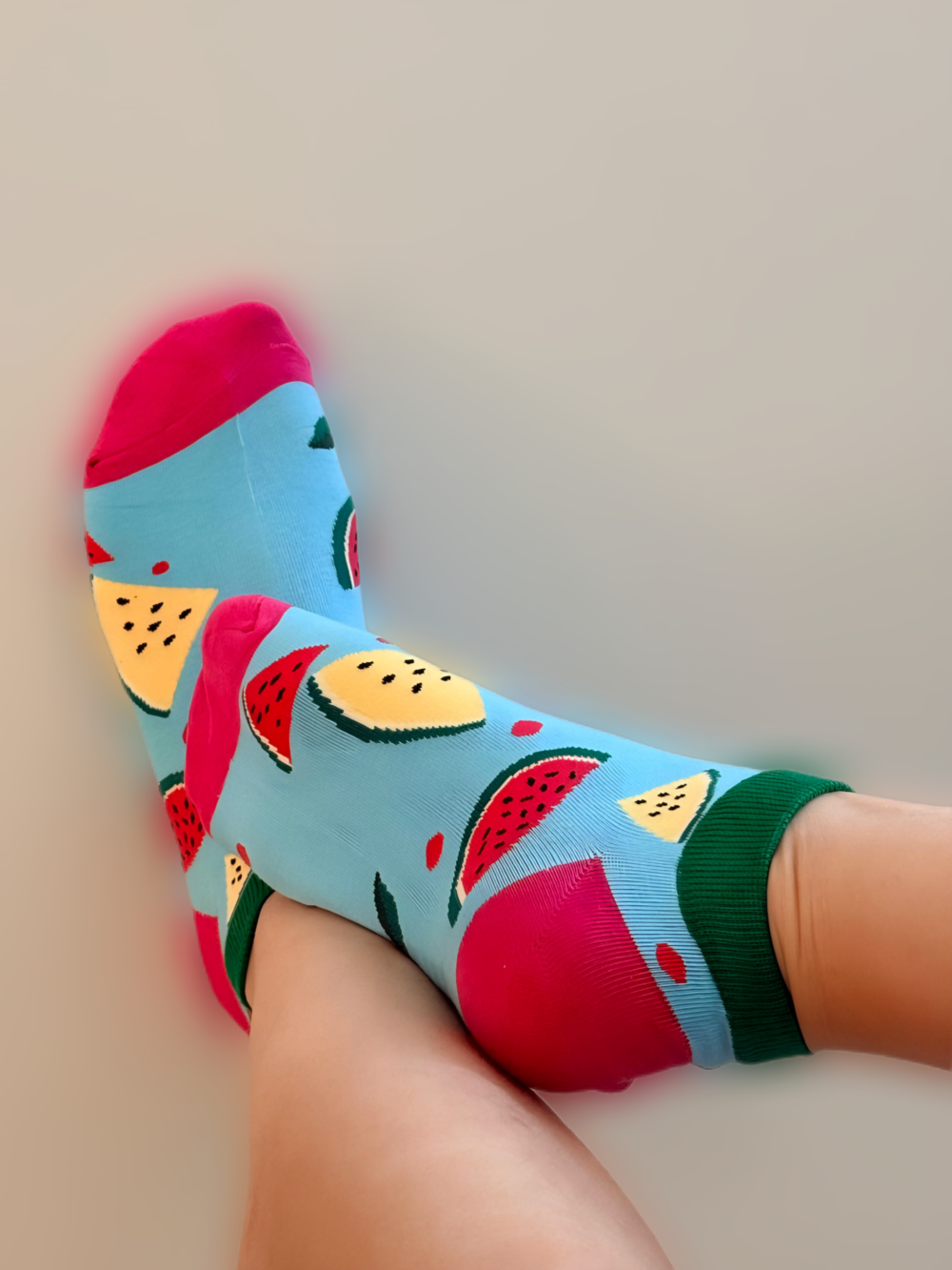 Socken „Melone“