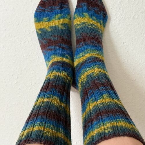 Socken „selbstgestrickt“