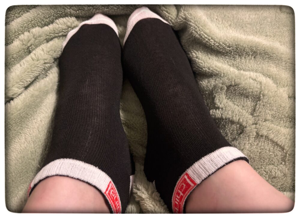 Sneaker Sportsocken – Getragene Strümpfe
