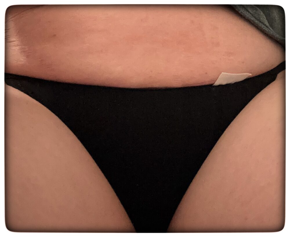 String gerippt,hast du Lust an ihm zu riechen 🔥 – Getragene Slips