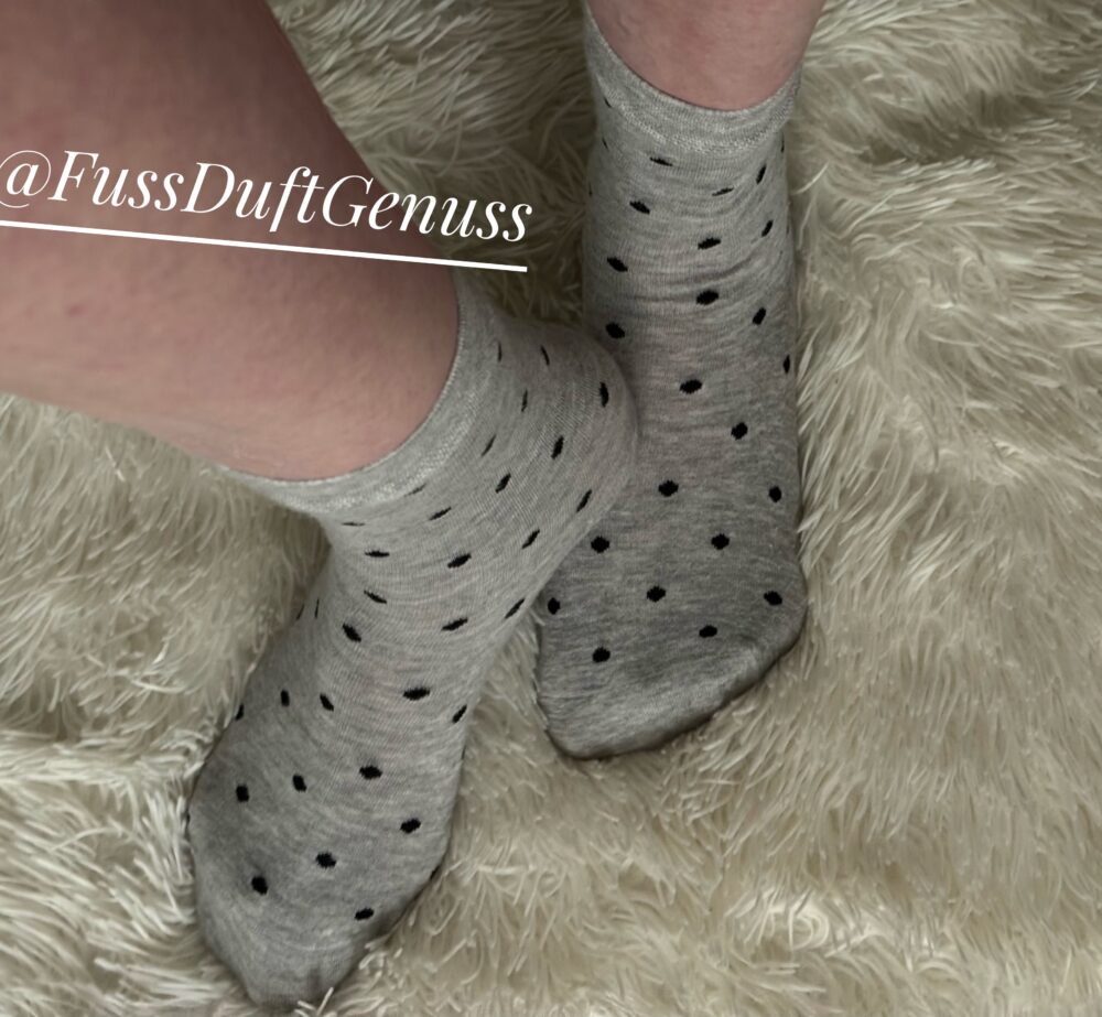 Gepunktete Socken 💋