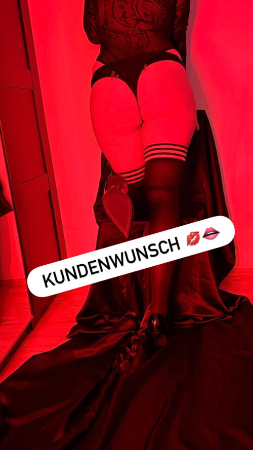 Cremiger Slip & Nylons für R ♥️