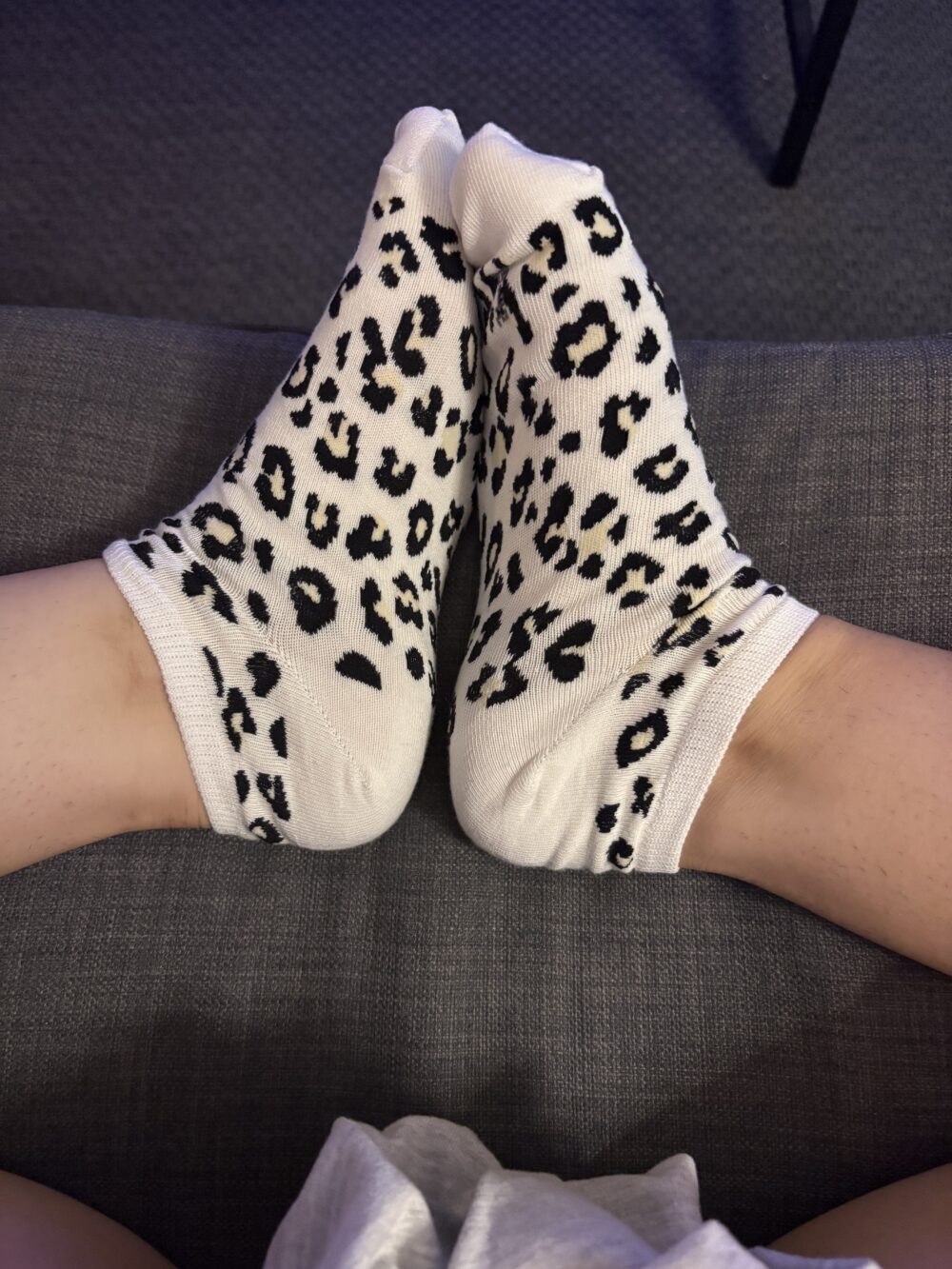 🐆 Sneaker Söckchen – Getragene Strümpfe
