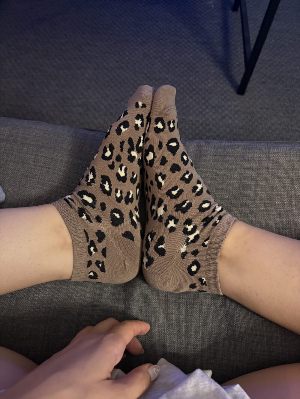 🐆 Sneaker Söckchen – Getragene Strümpfe