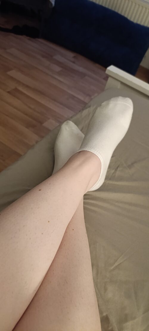 Weiße Sneakersocken – Strümpfe