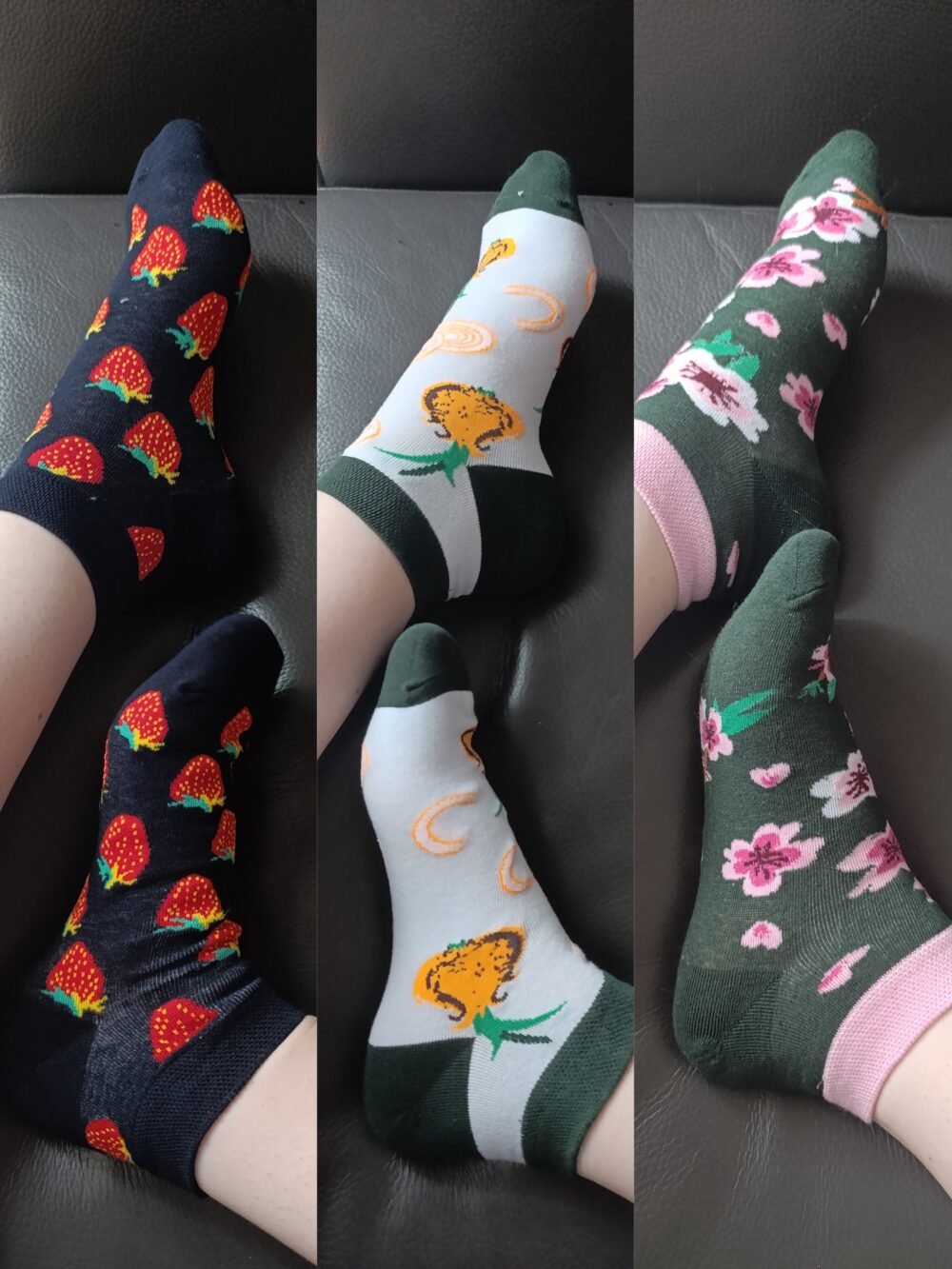 Süße Sneaker Socken – Getragene Strümpfe