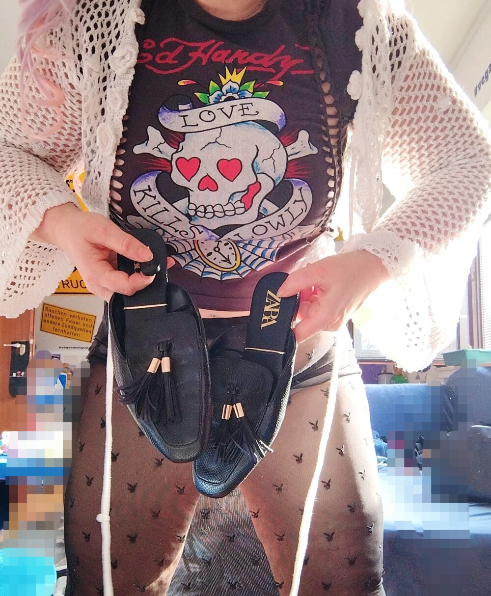 Olle Schuhe , gern mit Anweisung